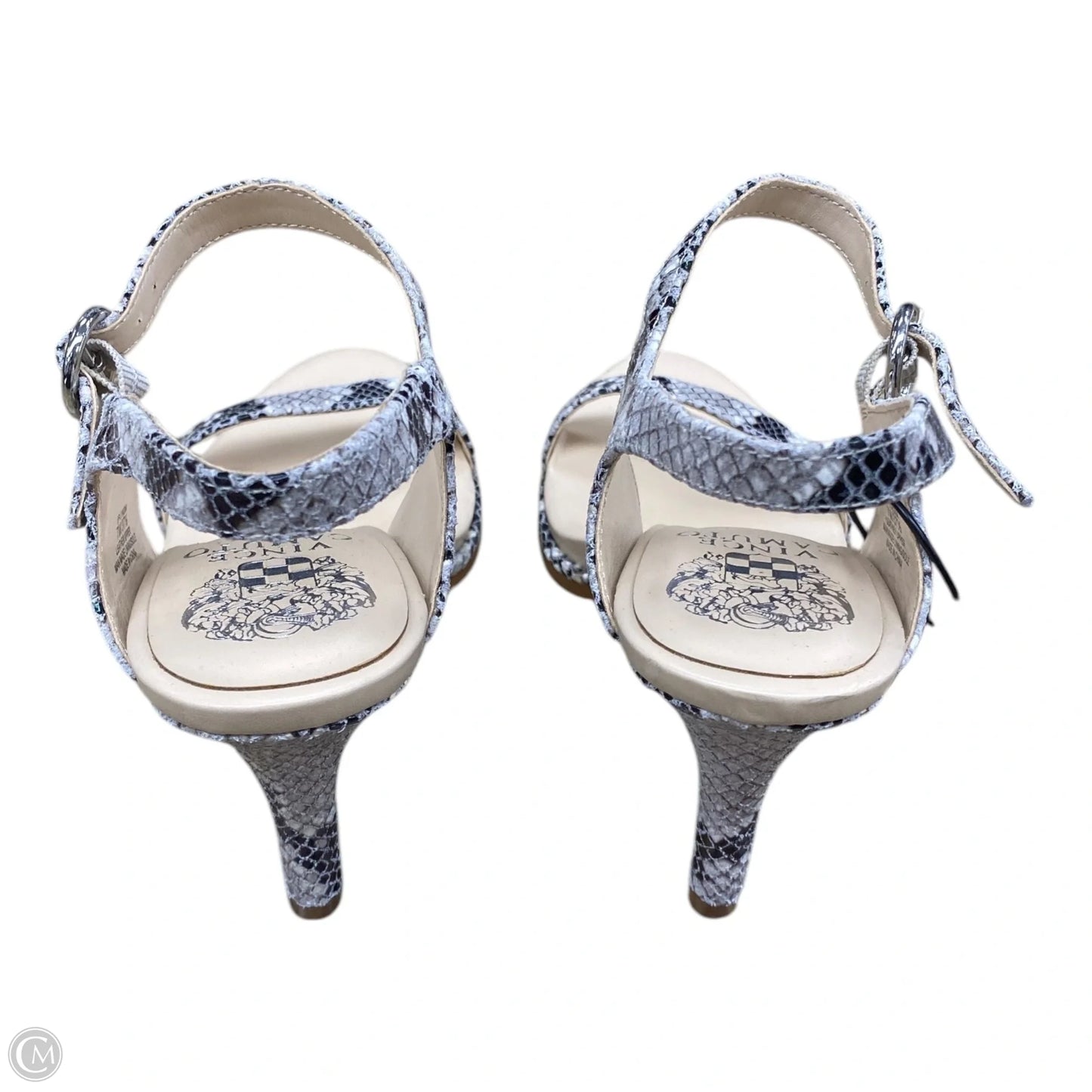 Shoes Heels Kitten By Vince Camuto In Snakeskin Print, Size: 7