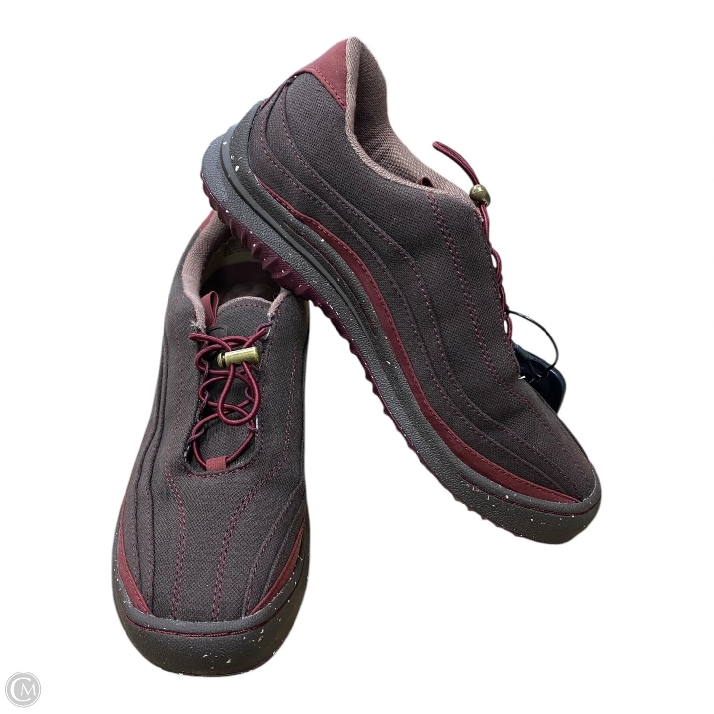 Shoes Sneakers By Jambu In Maroon, Size: 7.5