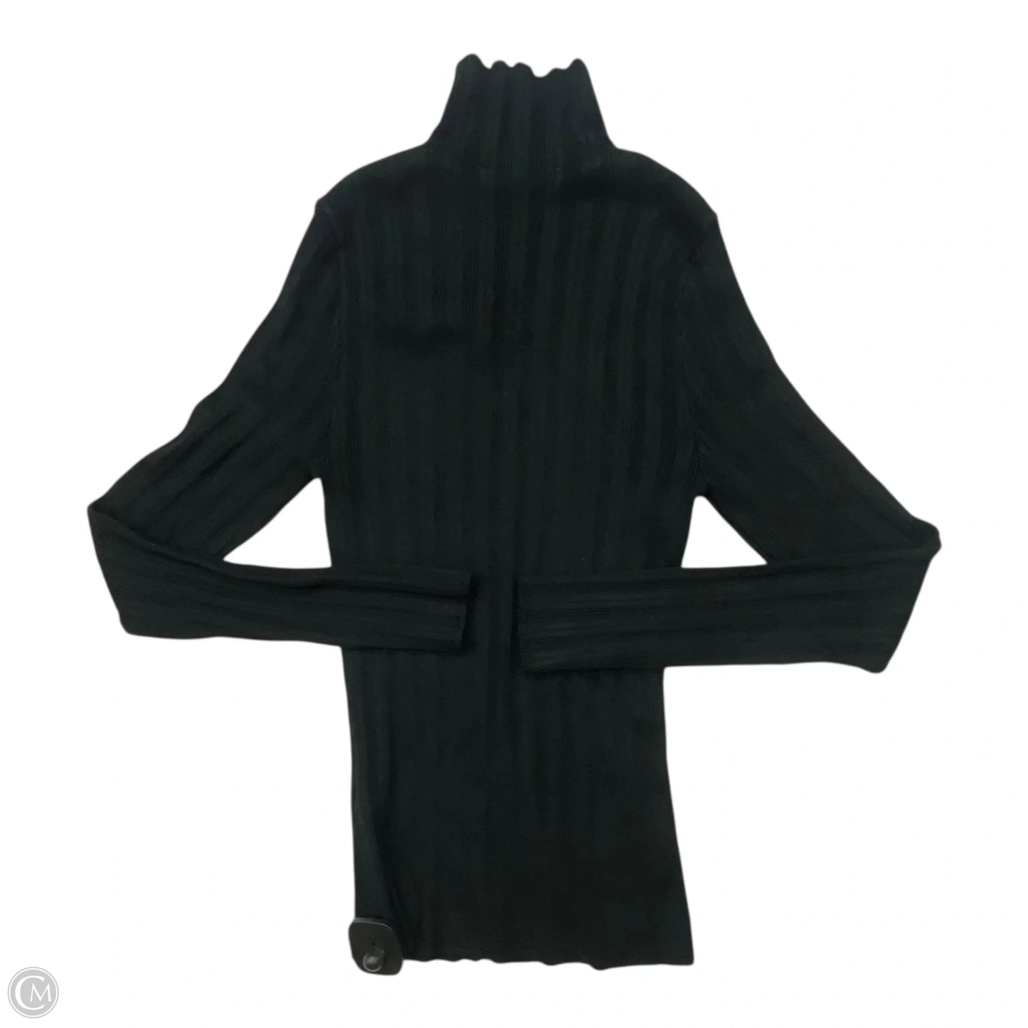 Top Long Sleeve By Abercrombie And Fitch In Black, Size: S