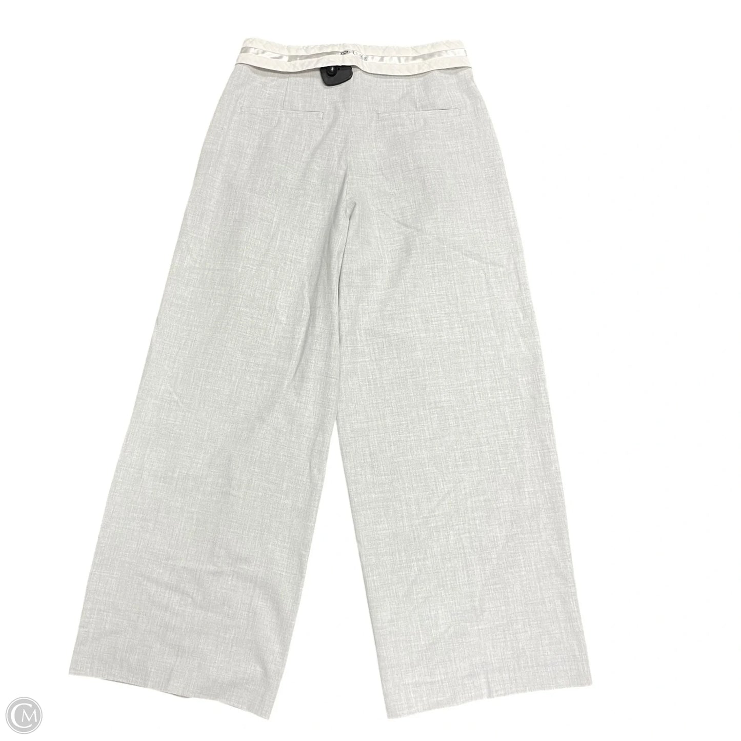 Pants Wide Leg By Cmc In Grey, Size: 4