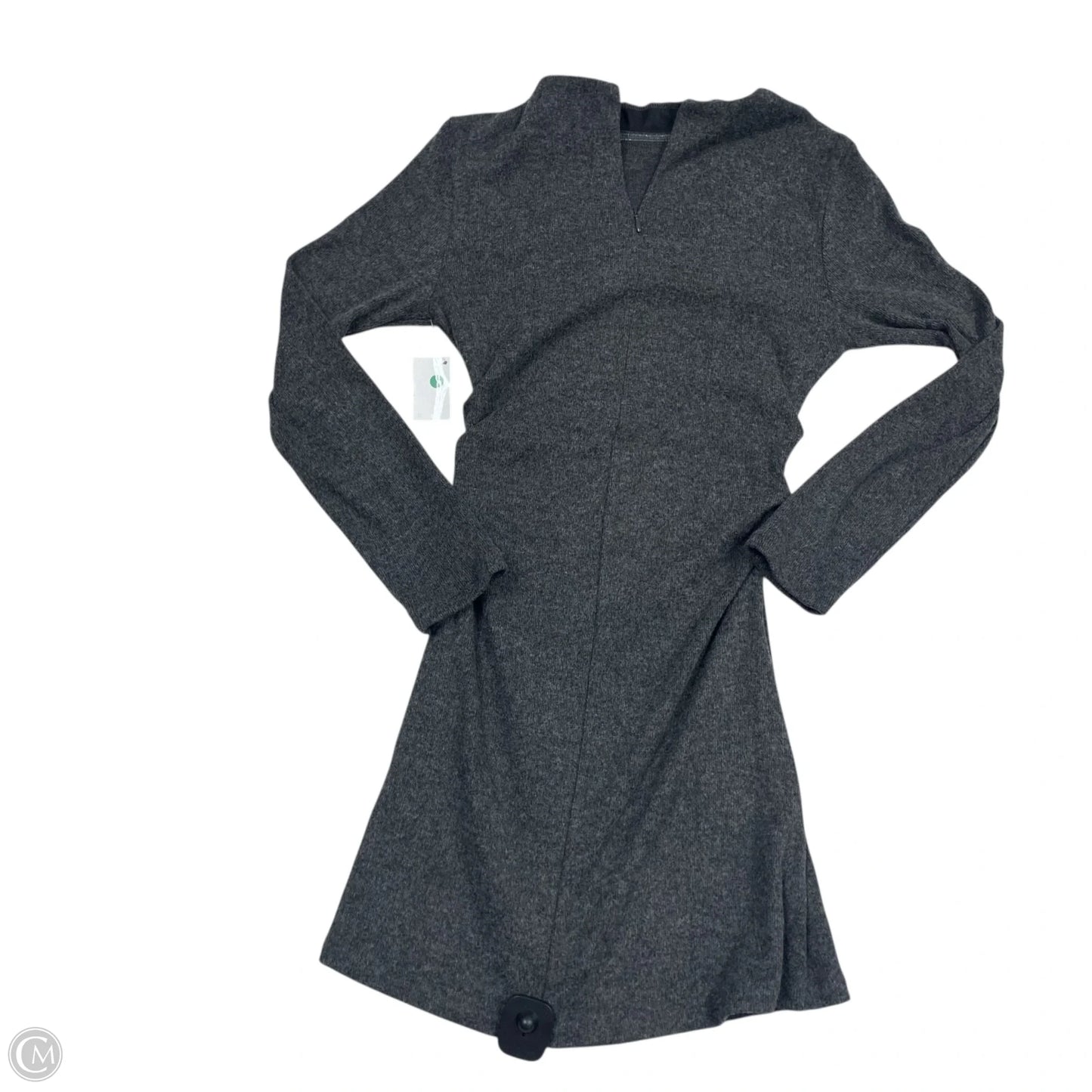 Dress Sweater By H&m In Grey, Size: S