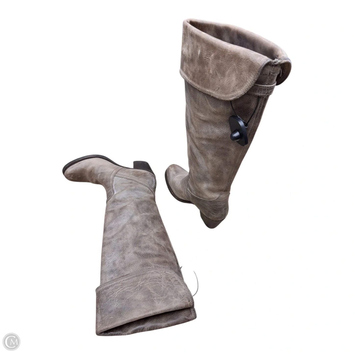 Boots Designer By Frye In Brown, Size: 7