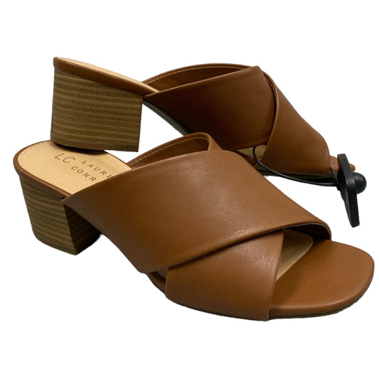 Sandals Heels Block By Lc Lauren Conrad  Size: 6.5