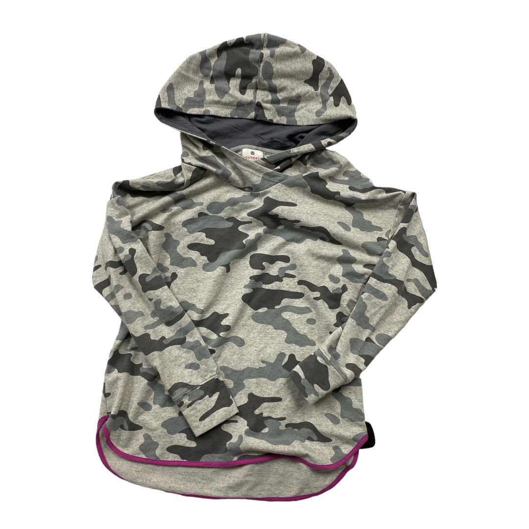 Athletic Top Long Sleeve Hoodie By Sundry Size: Xs
