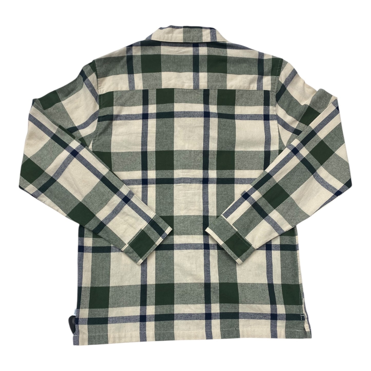 Top Long Sleeve By Cmc In Plaid Pattern, Size: M