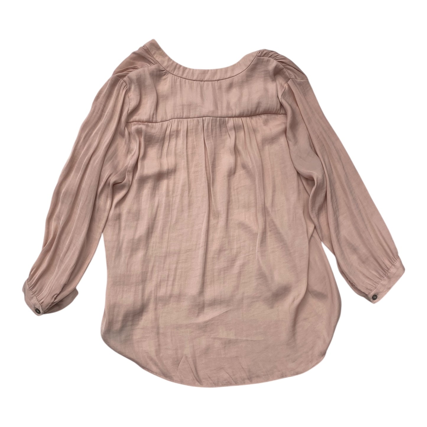 Top Long Sleeve By Vince Camuto In Pink, Size: Xl