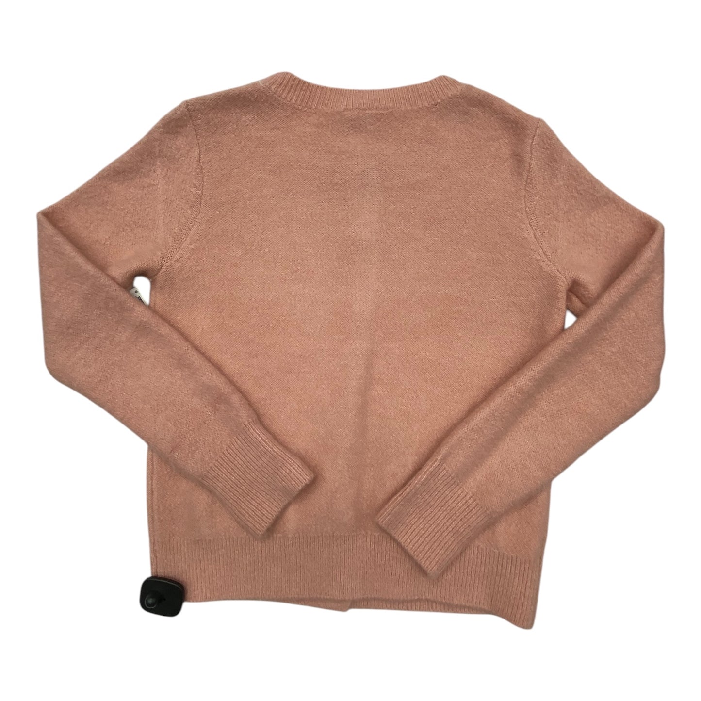 Sweater Cardigan By Loft In Pink, Size: S