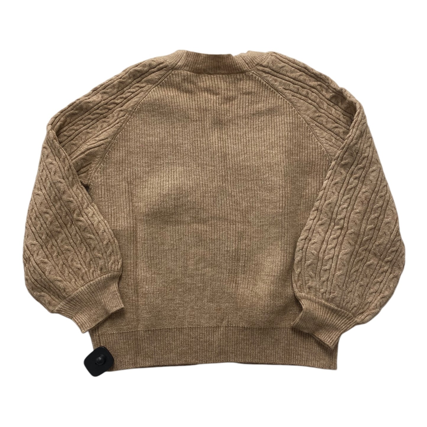 Sweater Cardigan By Cmc In Tan, Size: S