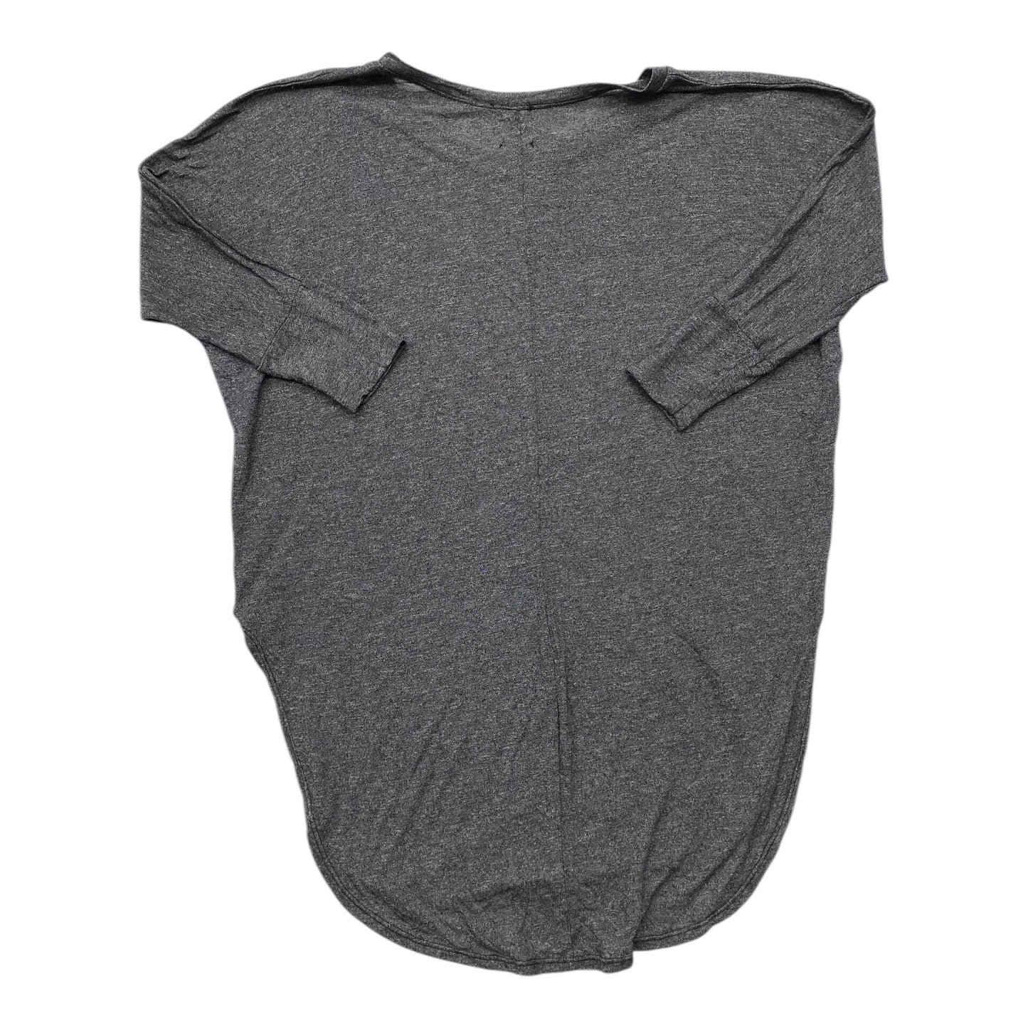 Top Long Sleeve By Evereve In Grey, Size: Xs