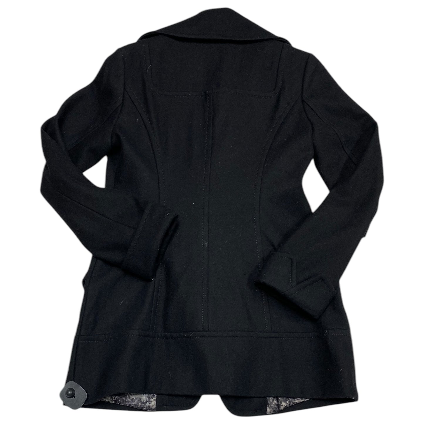 Coat Wool By Guess In Black, Size: S