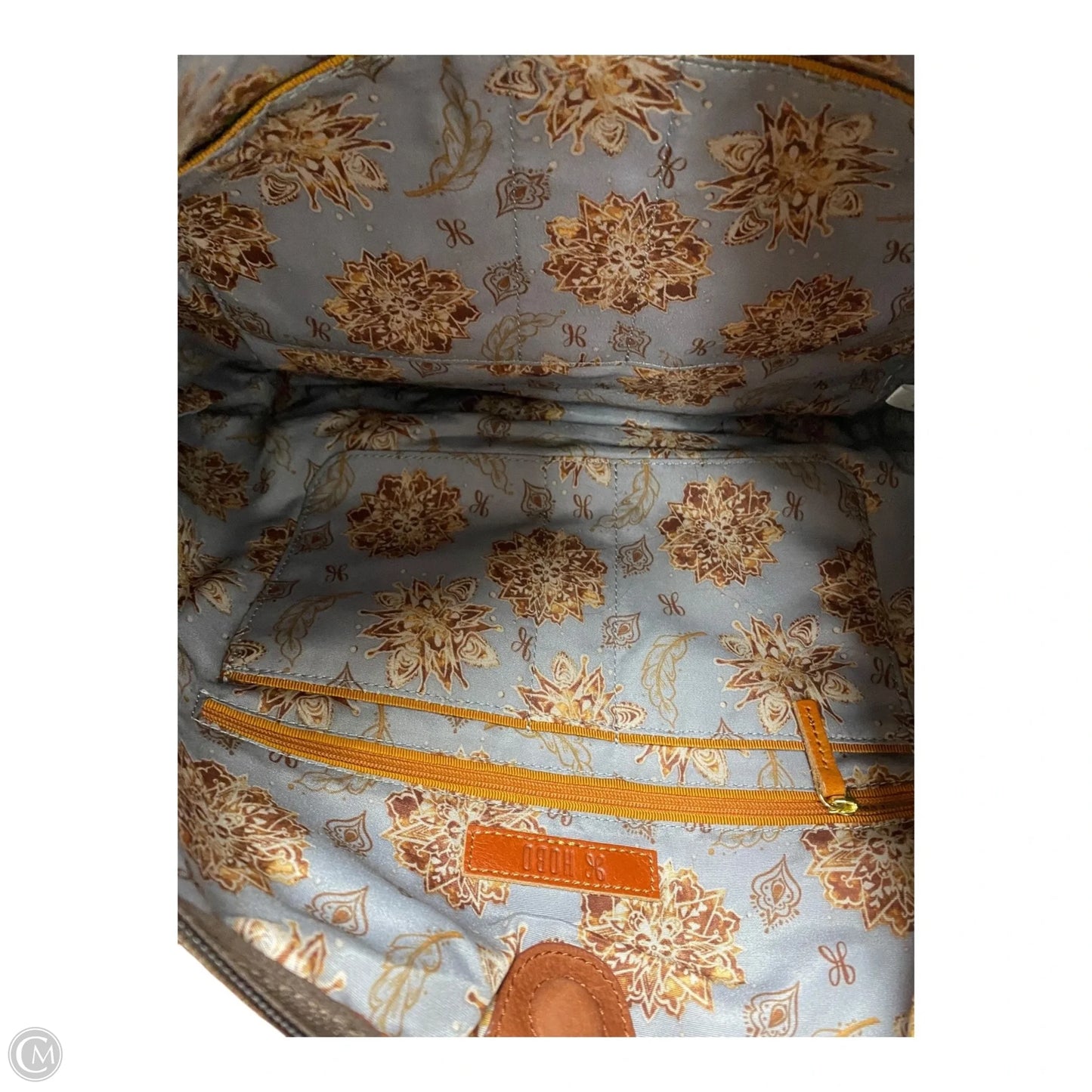 Handbag Leather By Hobo Intl, Size: Large