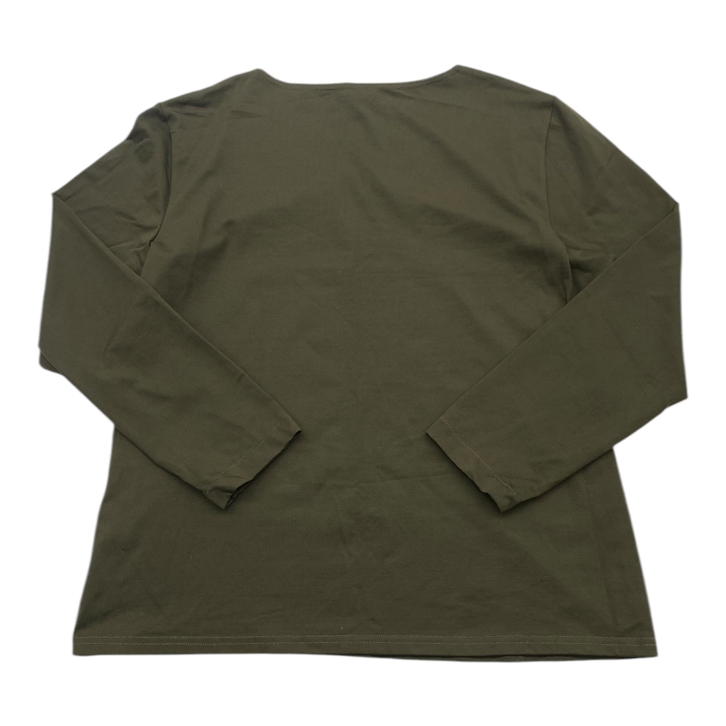 Top Long Sleeve By Worth Ny In Green, Size: Xl