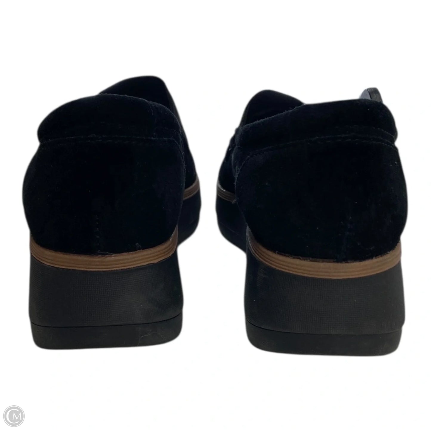 Shoes Flats By Clarks In Black, Size: 7