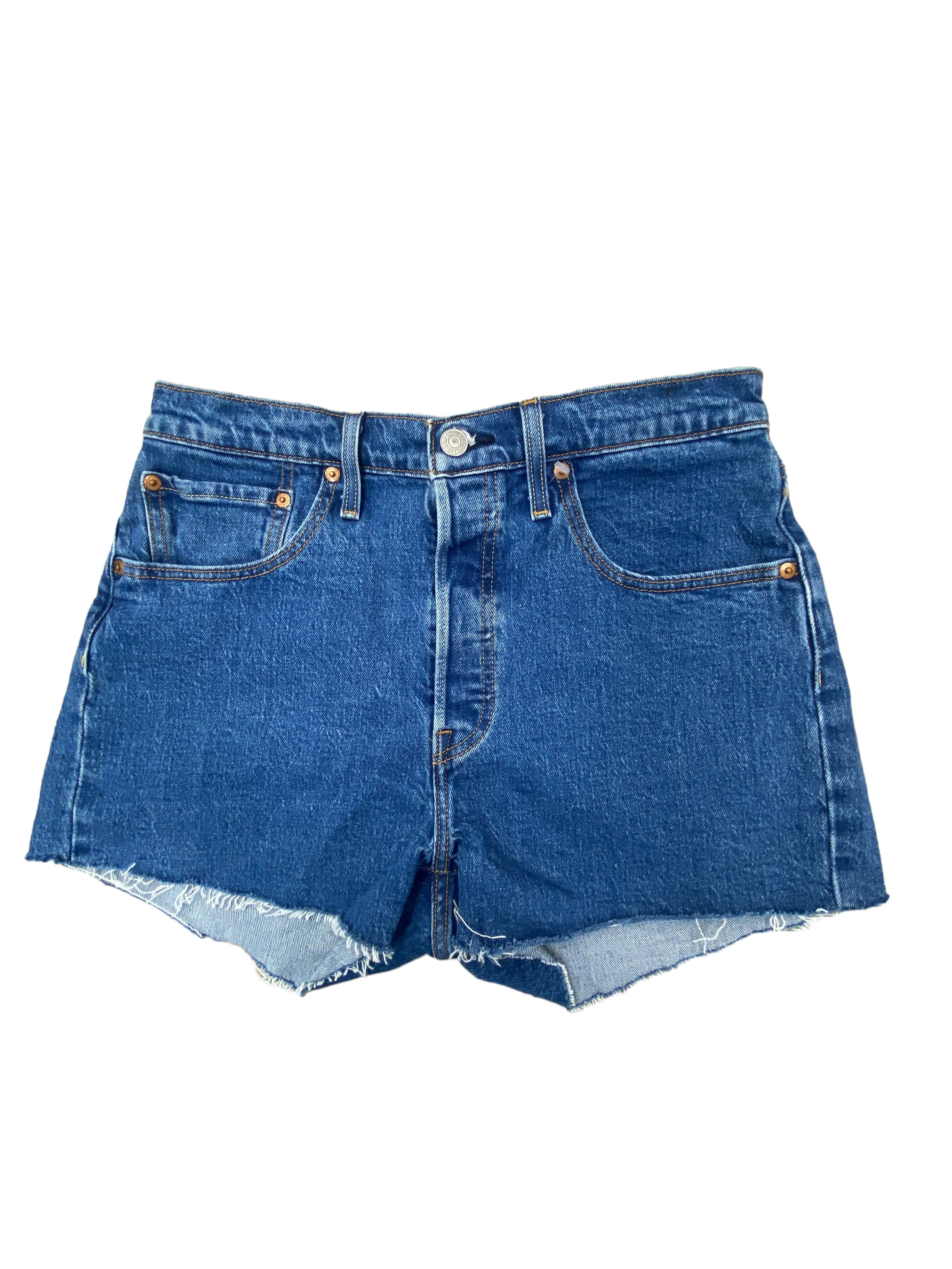 blue-denim-shorts-levis-size-10-clothes-mentor-eden-prairie-mn-122