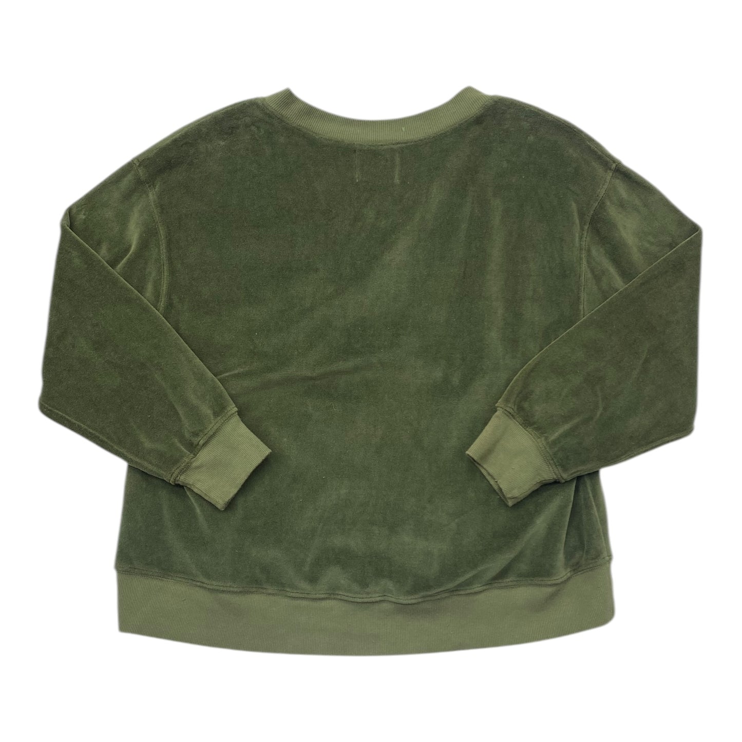 Top Long Sleeve By Electric & Rose In Green, Size: S