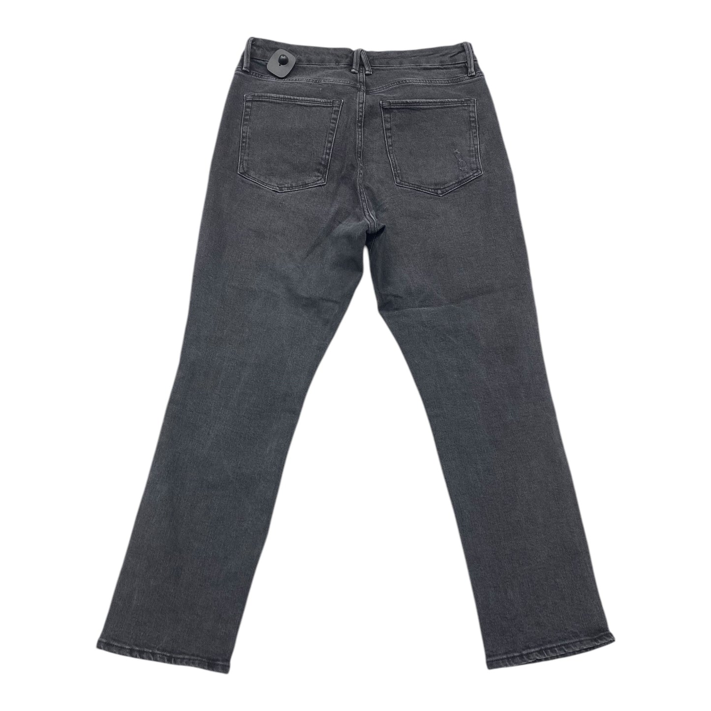 Jeans Straight By Good American In Black, Size: 14