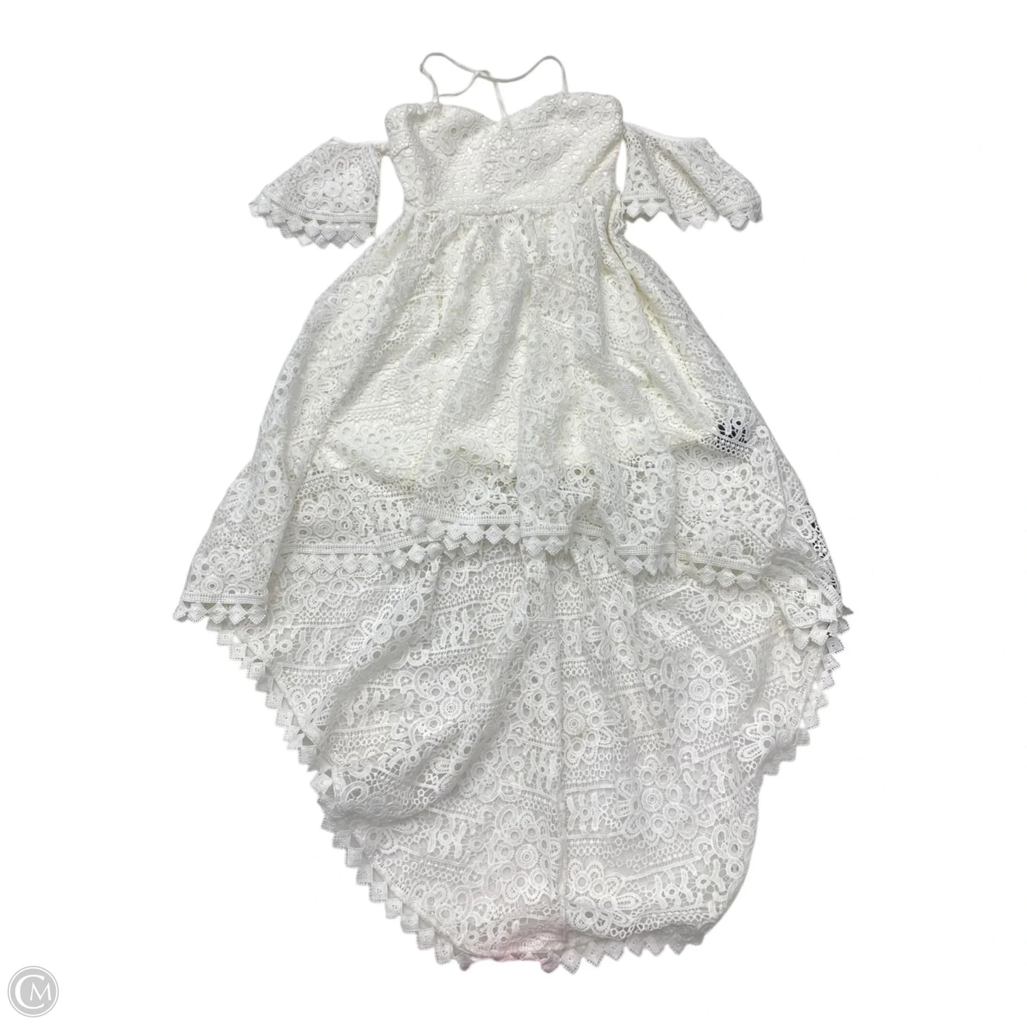 Dress Casual Midi By Two Sisters In White, Size: 4