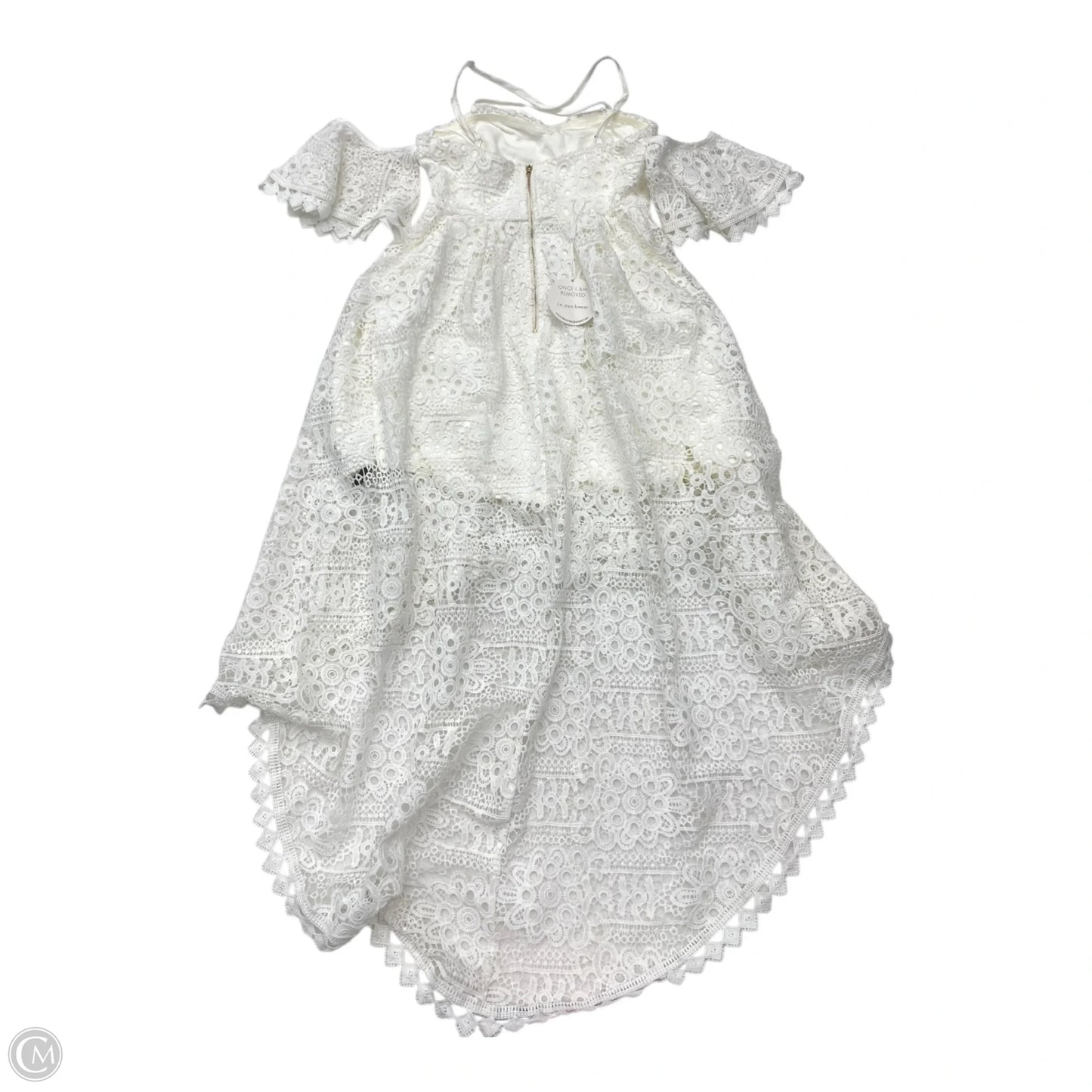 Dress Casual Midi By Two Sisters In White, Size: 4