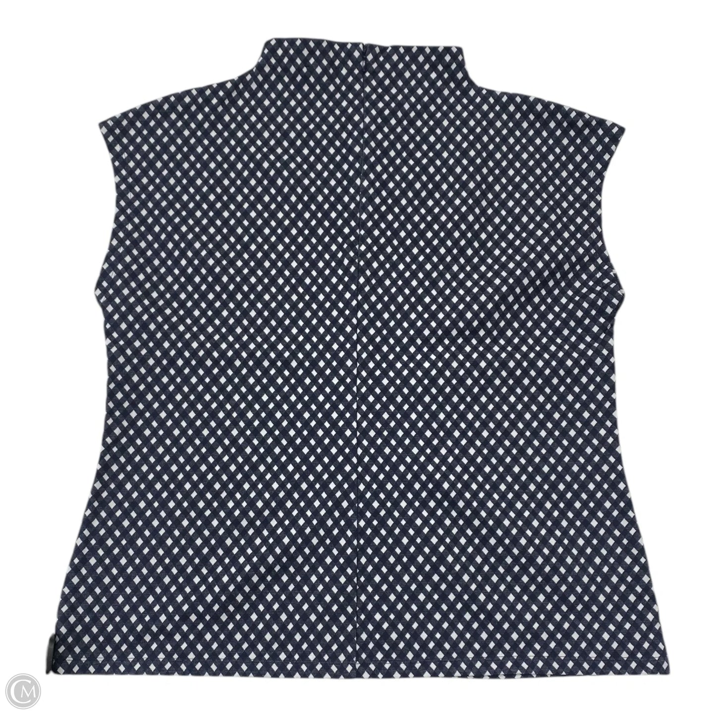 Top Sleeveless By Ann Taylor In Blue, Size: Xl