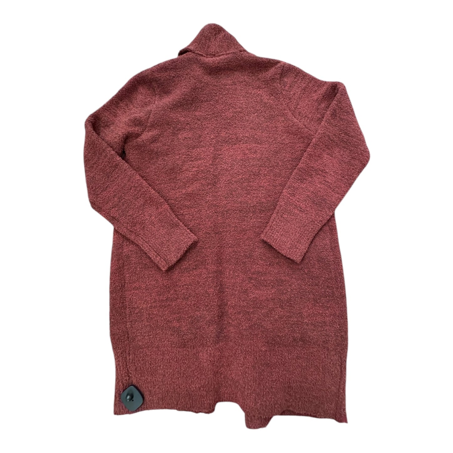 Sweater Cardigan By Barefoot Dreams In Brick Red, Size: S