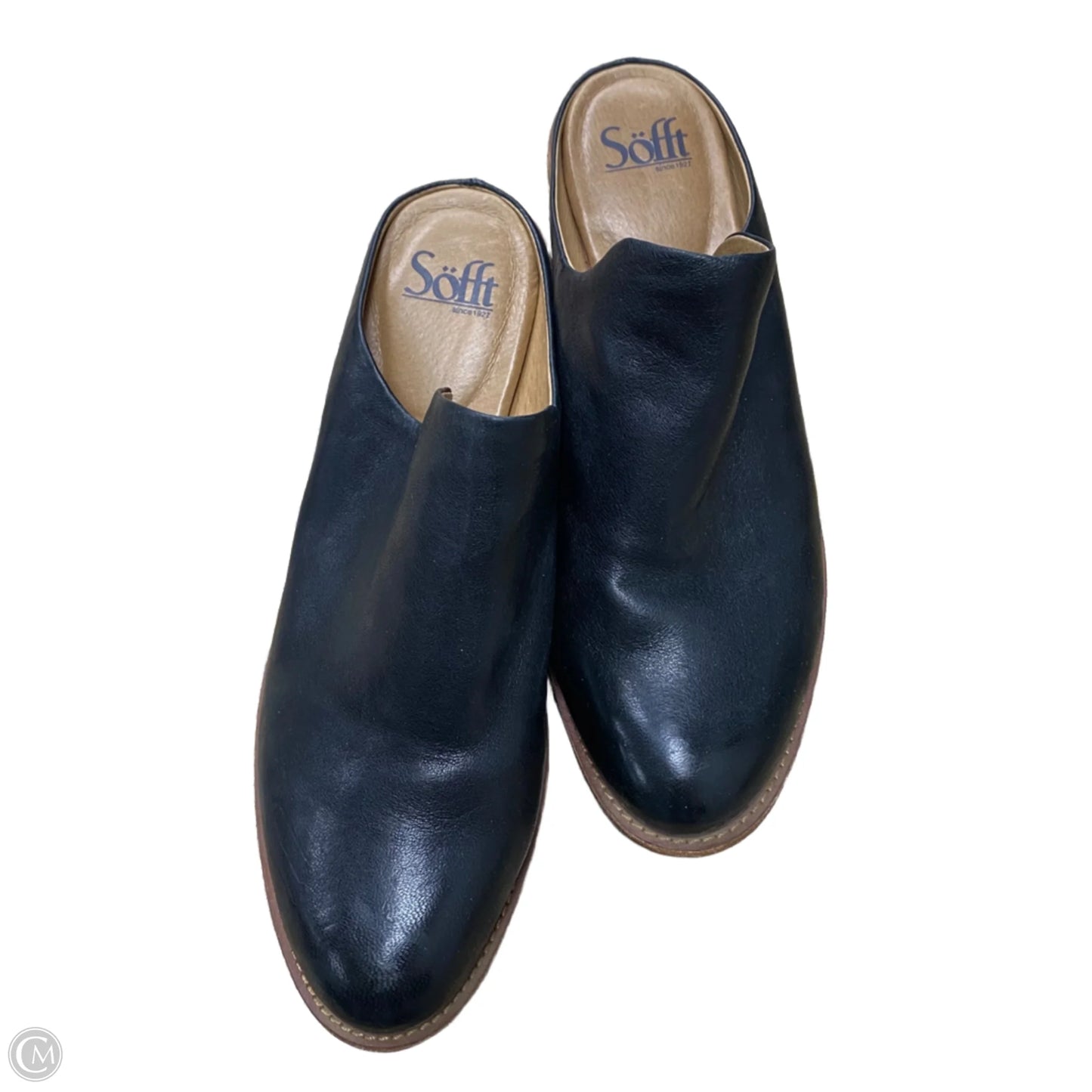 Shoes Heels Block By Sofft In Black & Brown, Size: 10