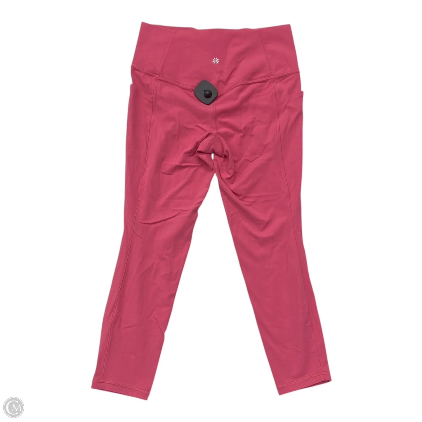 Athletic Leggings By Athleta In Pink, Size: M