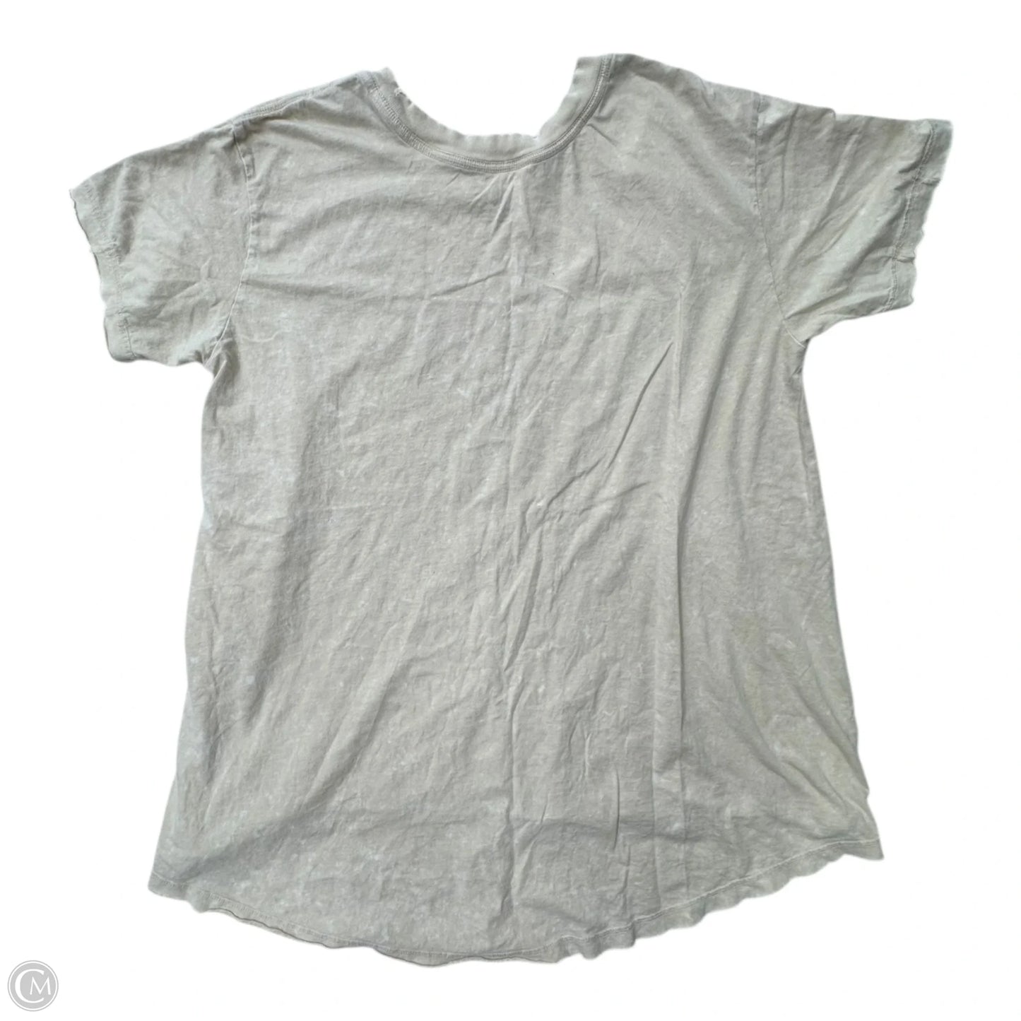 Tunic Short Sleeve By Free People In Beige, Size: S