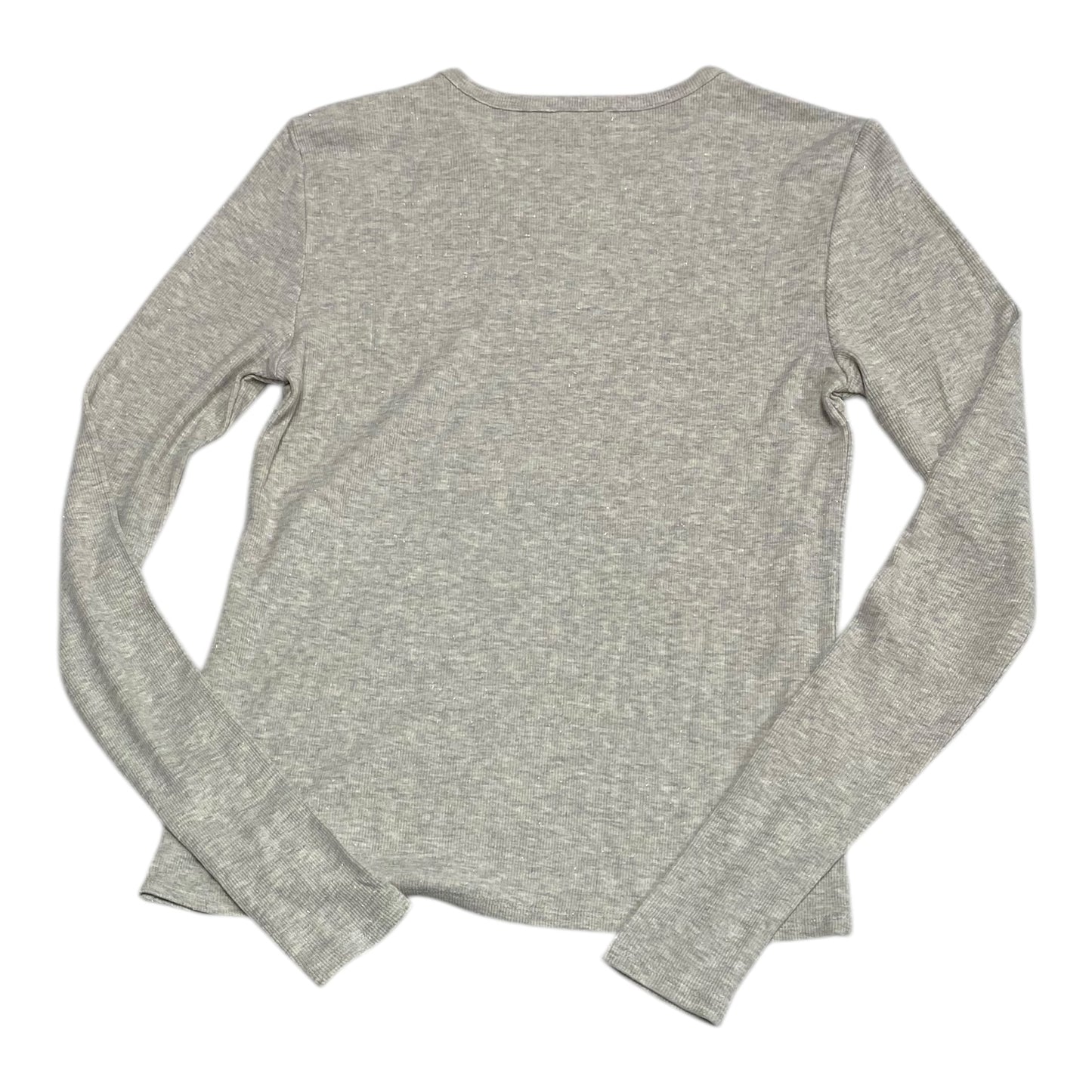 Top Long Sleeve By Splendid In Grey, Size: M