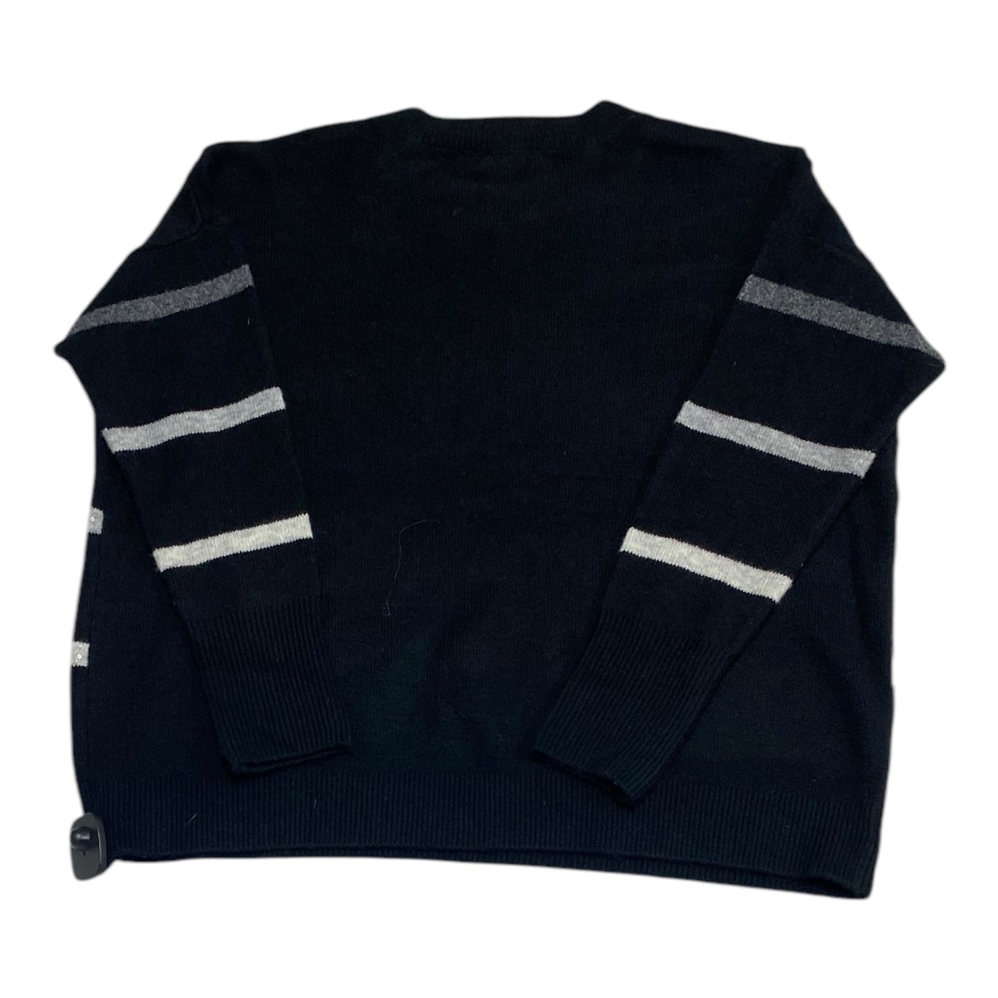 Sweater By Vince Camuto In Black & Grey, Size: S