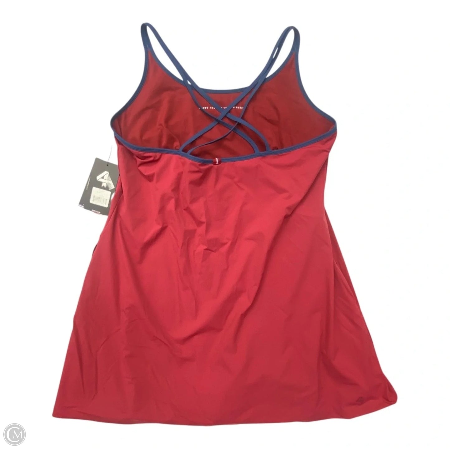 Athletic Dress By Fourlaps In Red, Size: 1x