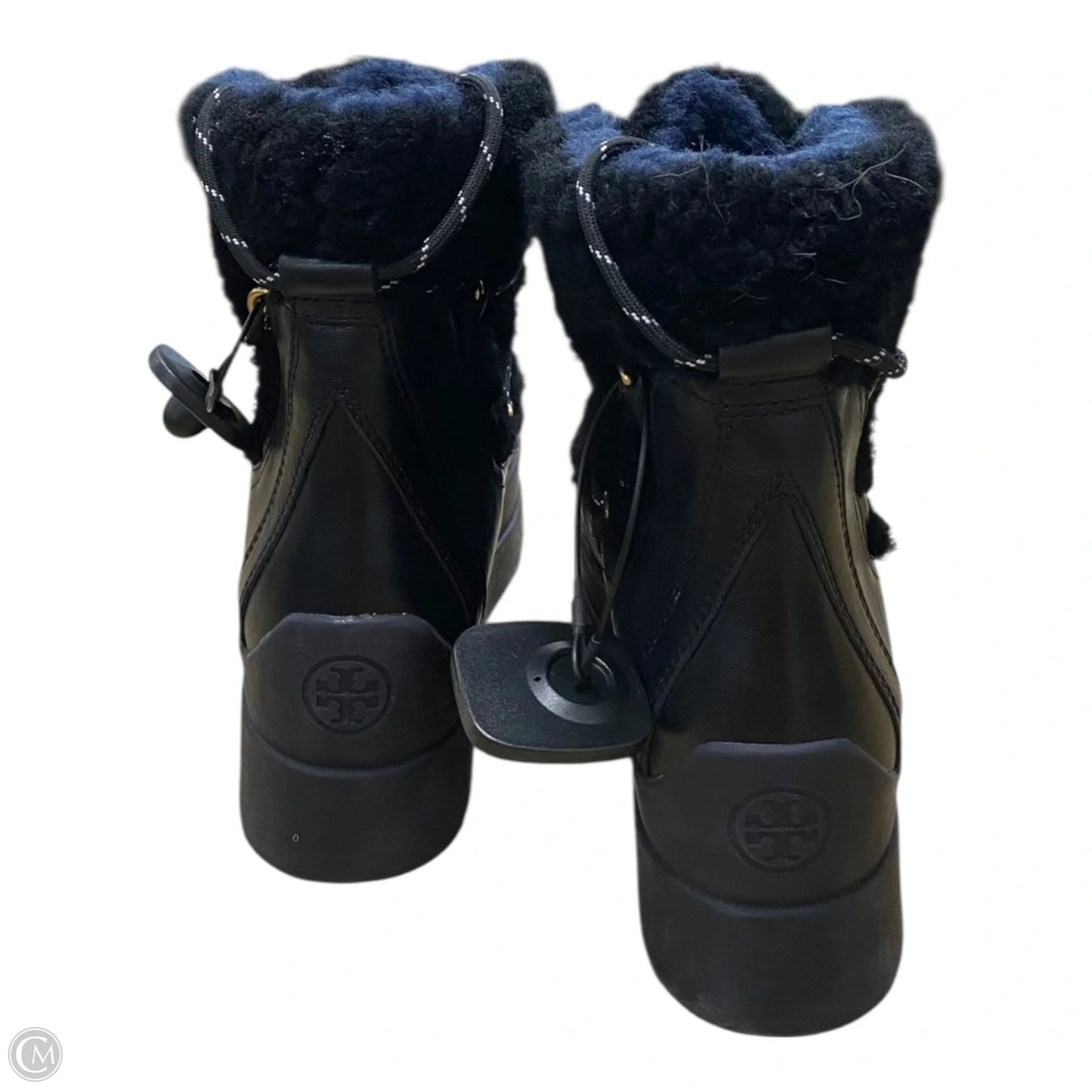 Boots Designer By Tory Burch In Black, Size: 10