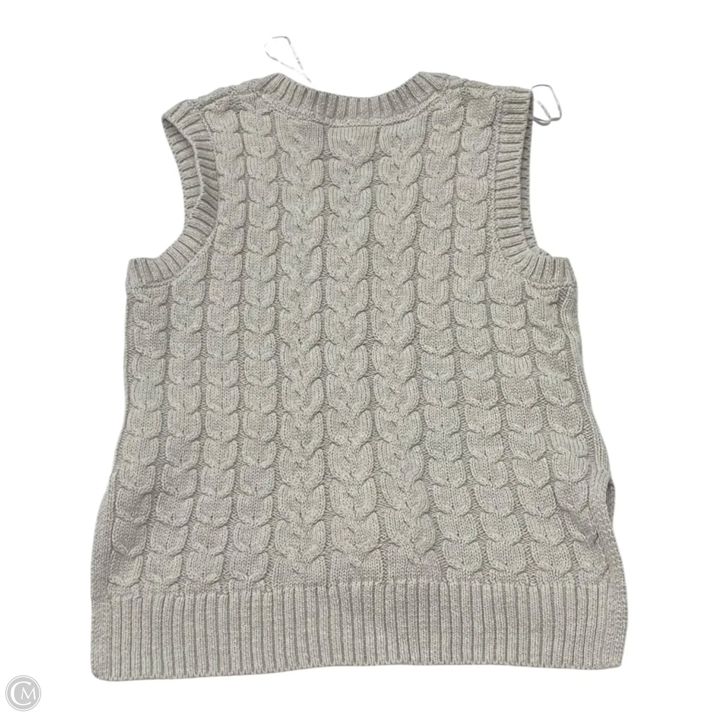 Vest Sweater By Cupcakes And Cashmere In Grey, Size: Xs