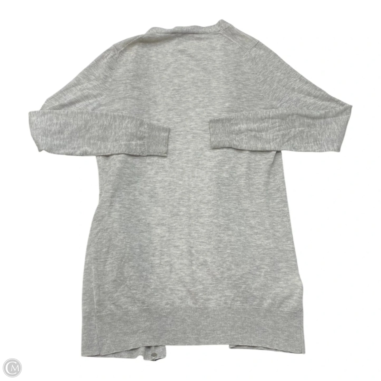Sweater Cardigan By Bcbgmaxazria In Grey, Size: M