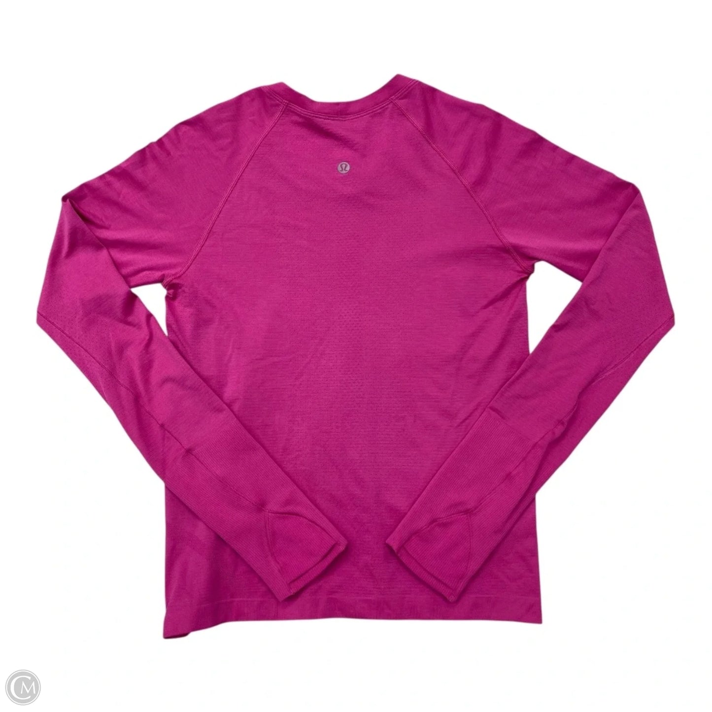 Athletic Top Long Sleeve Crewneck By Lululemon In Pink