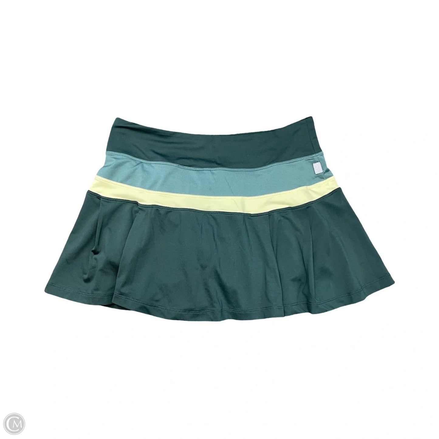Athletic Skort By Nike In Green, Size: M