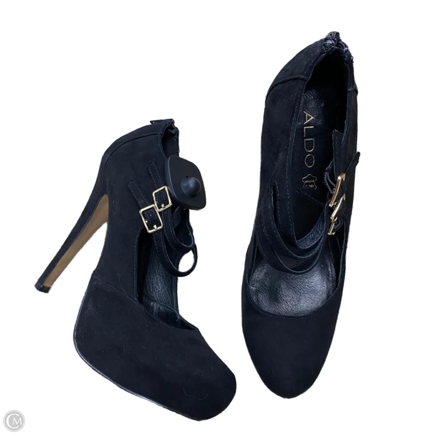Shoes Heels Stiletto By Aldo In Black, Size: 9