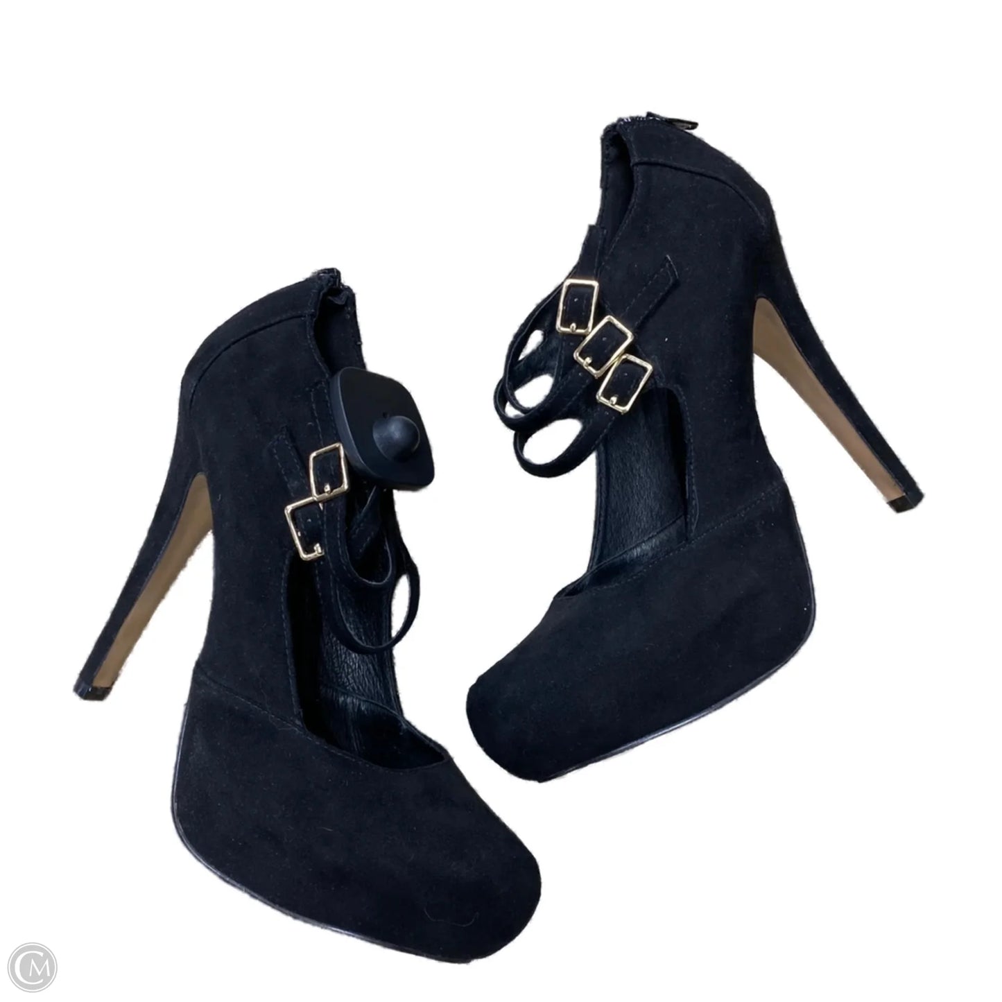 Shoes Heels Stiletto By Aldo In Black, Size: 9