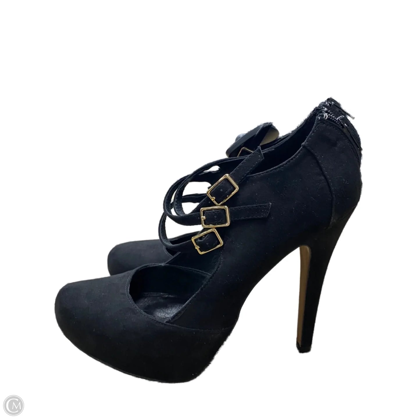 Shoes Heels Stiletto By Aldo In Black, Size: 9