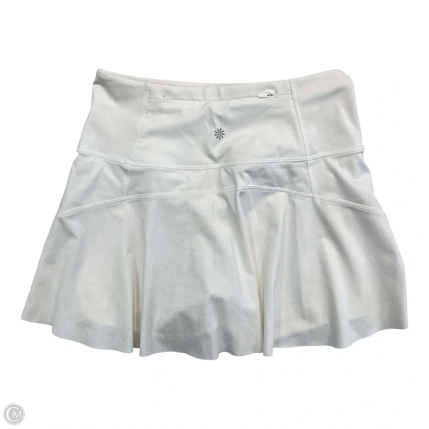 Athletic Skort By Athleta In White, Size: Xs