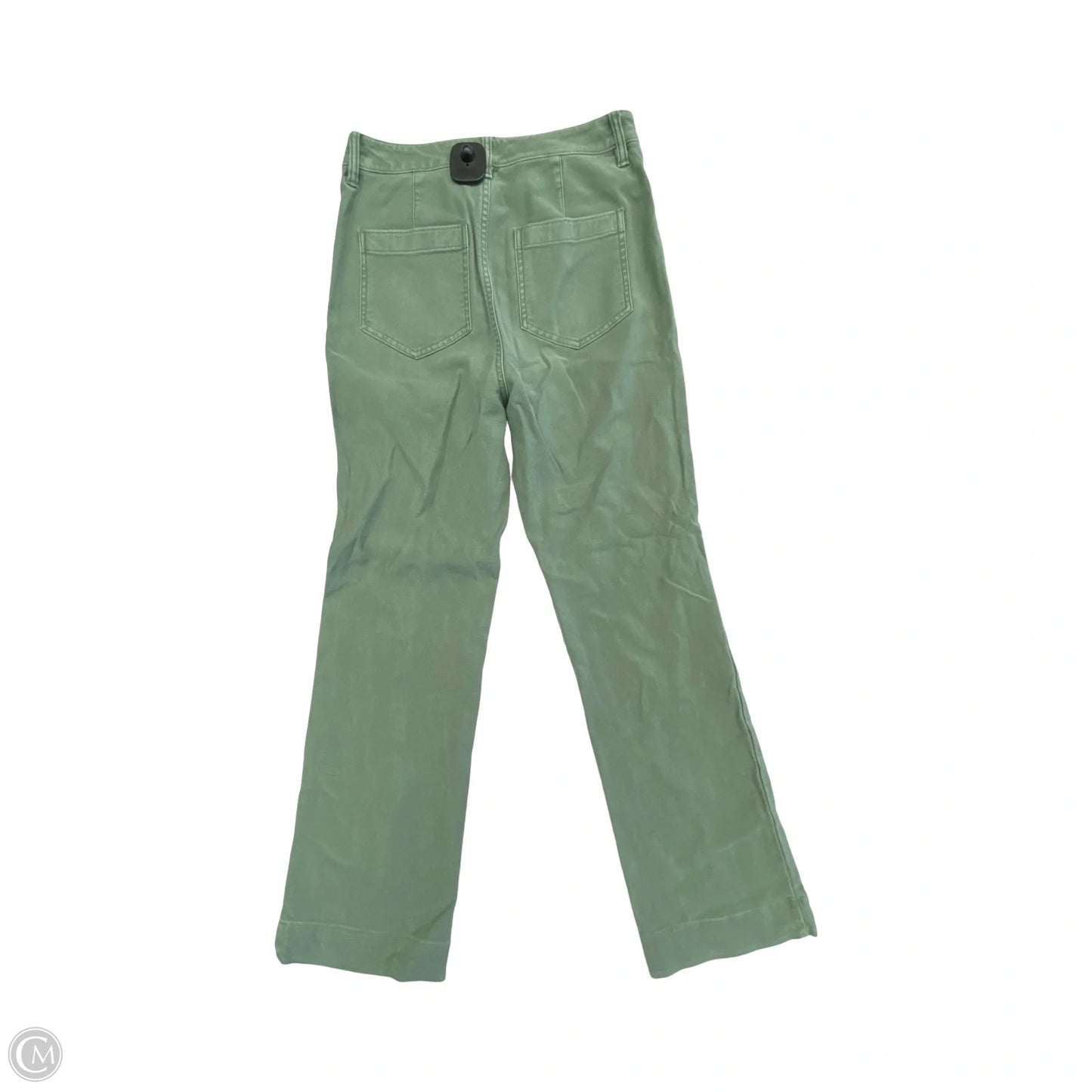 Jeans Wide Leg By Faherty In Green Denim, Size: 2