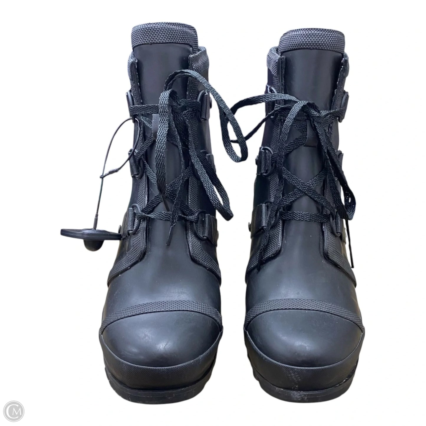 Boots Designer By Sorel In Black, Size: 8