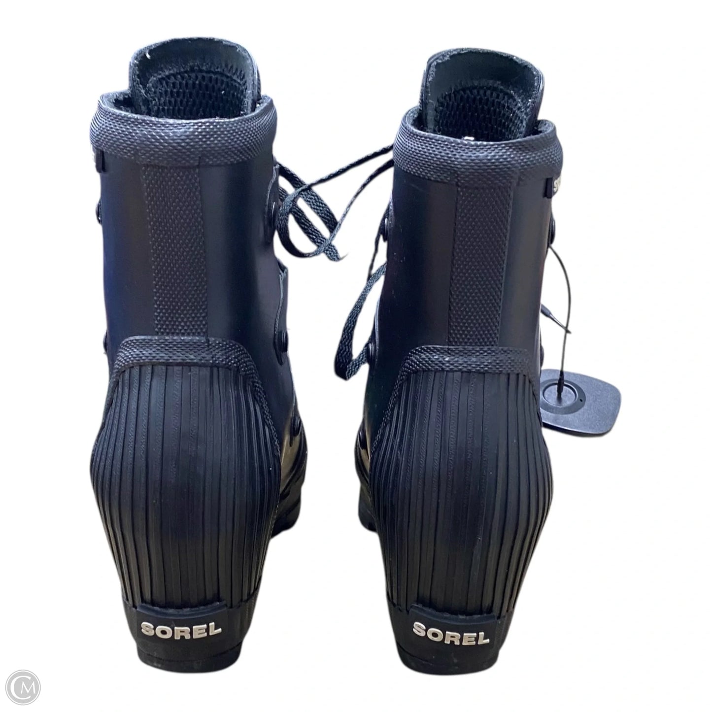 Boots Designer By Sorel In Black, Size: 8