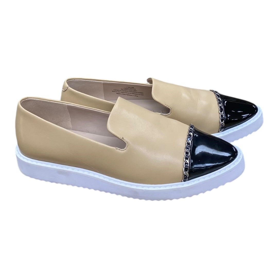 Shoes Designer By Karl Lagerfeld In Beige, Size:7.5