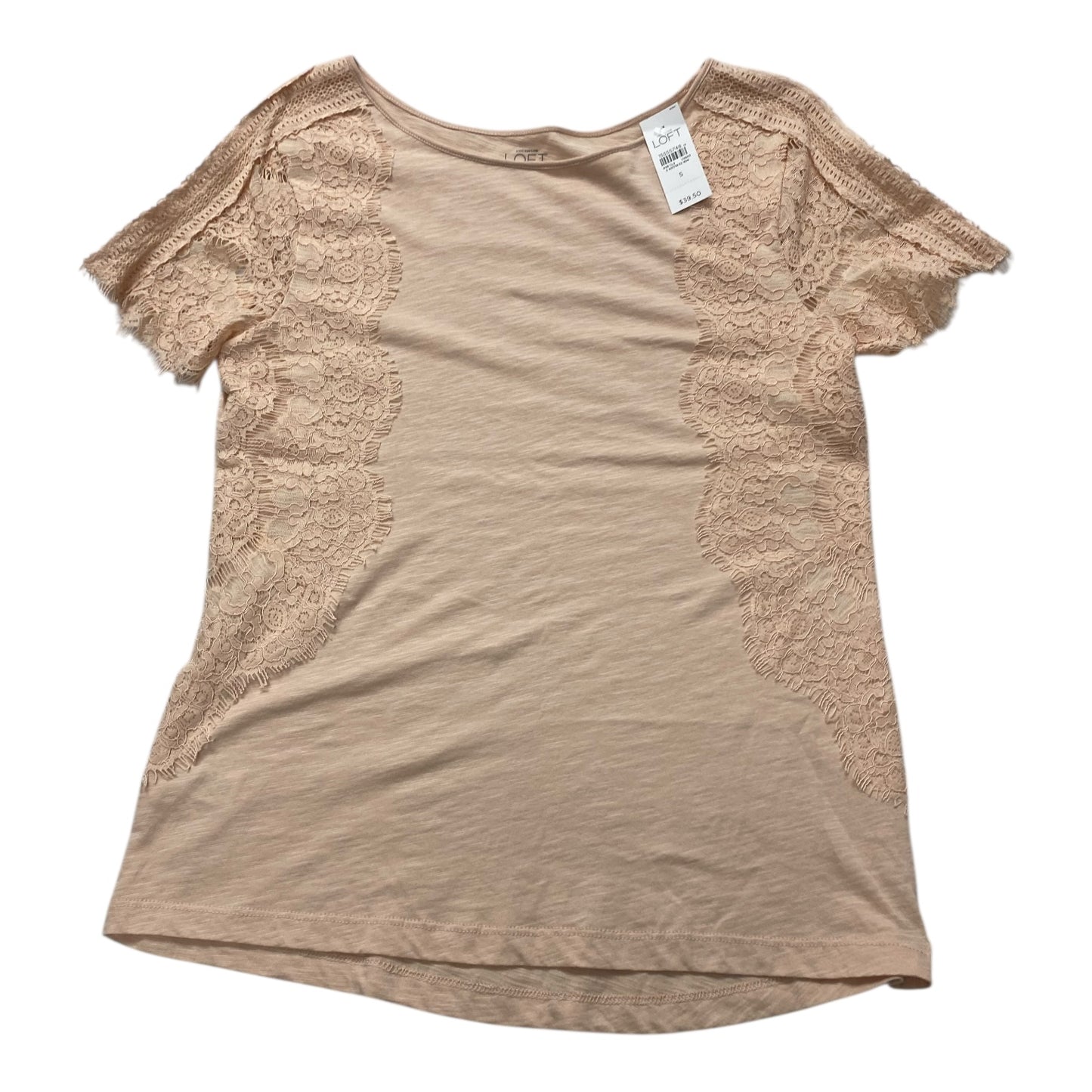 Top Ss By Loft In Peach, Size:S