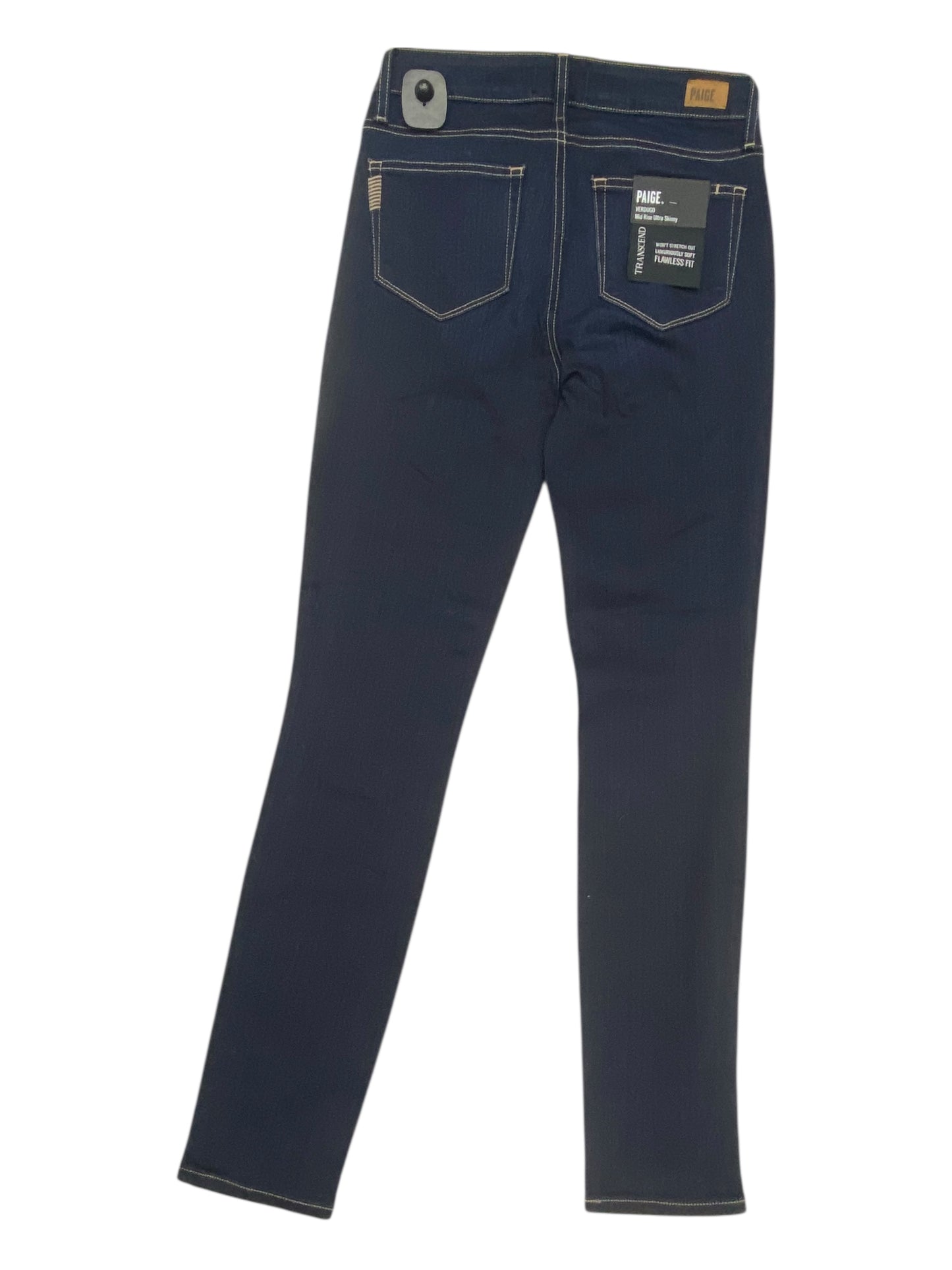 Jeans Skinny By Paige In Blue Denim, Size:6
