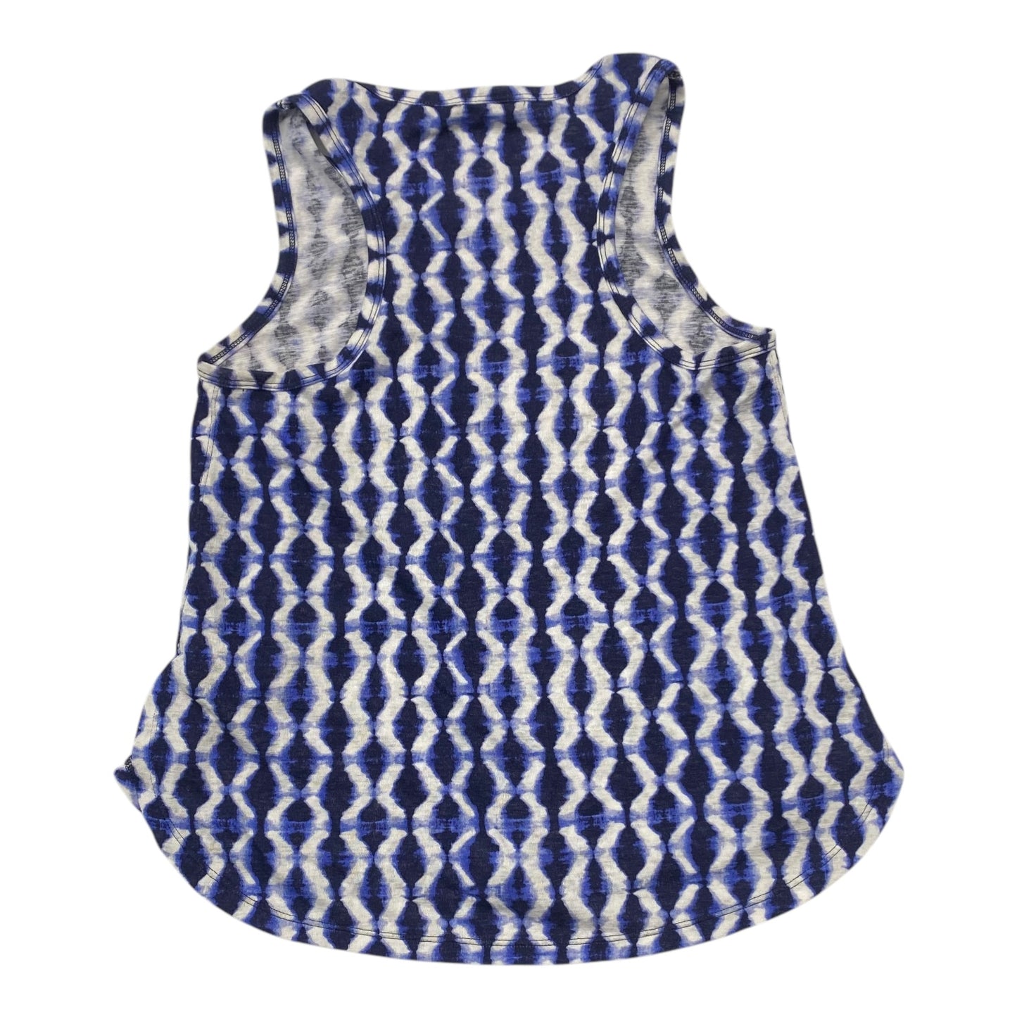Top Sleeveless By Athleta In Blue & White, Size:S