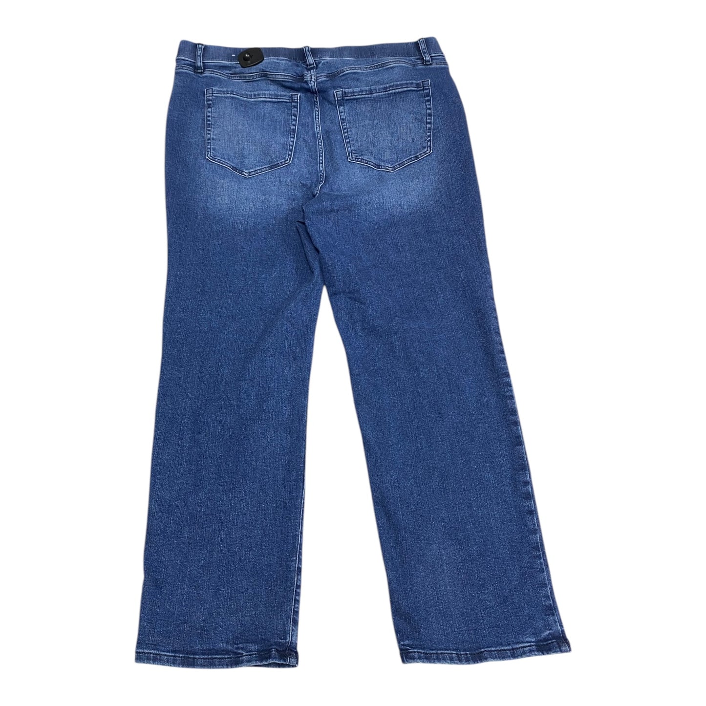 Jeans Straight By Lane Bryant In Blue Denim, Size:18