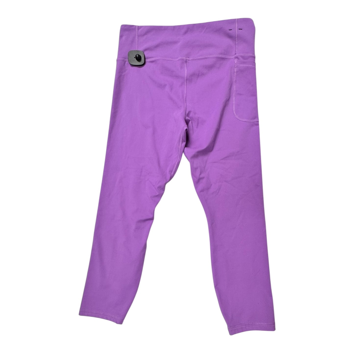 Athletic Leggings By Under Armour In Purple, Size:Xl