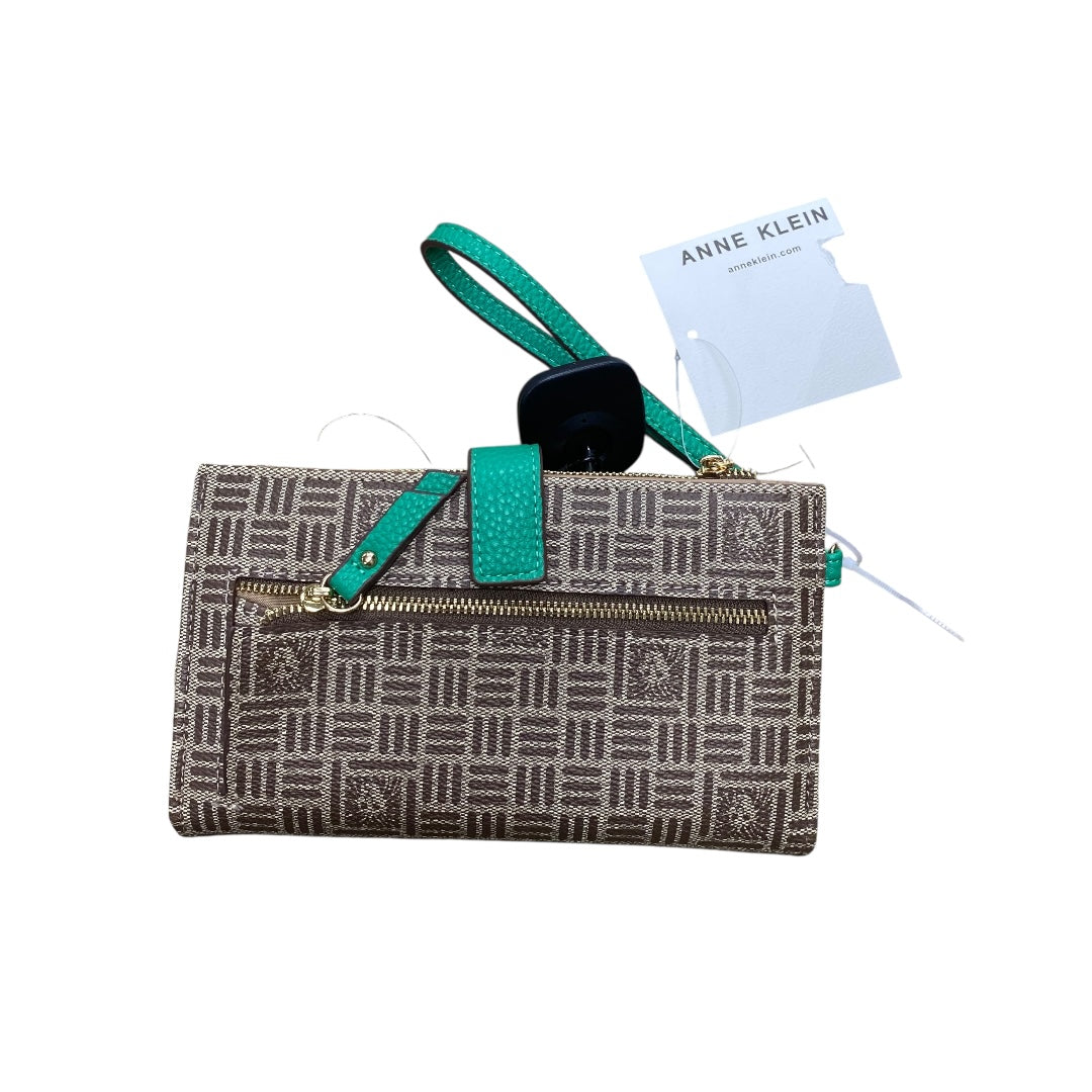 Wallet By Anne Klein In Brown, Size:Small