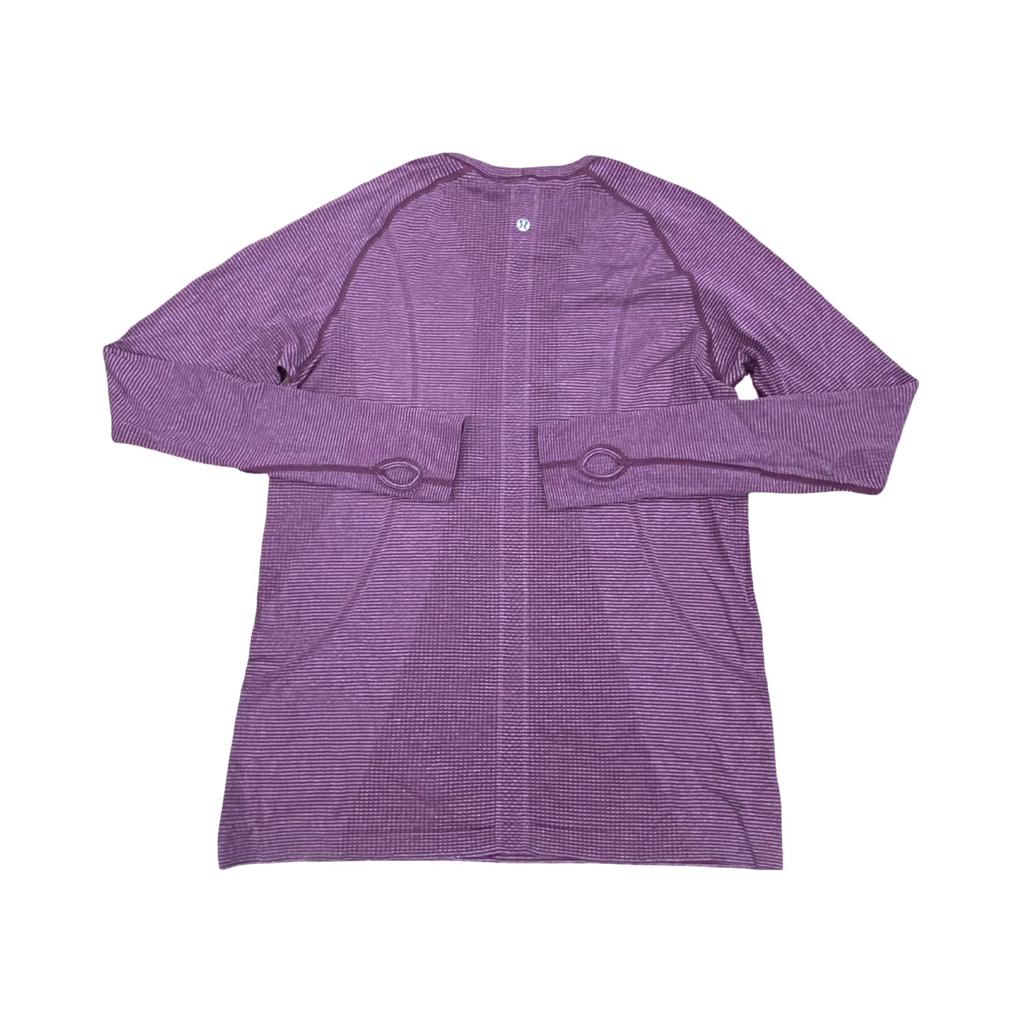 Athletic Top Ls Crewneck By Lululemon In Purple, Size:12